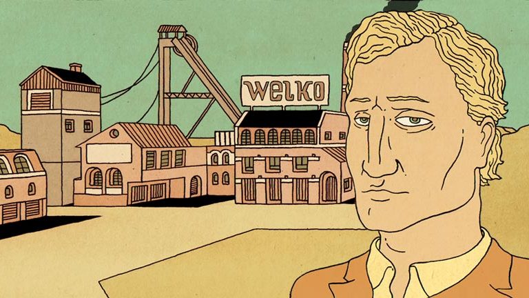 Book trailer for De Erfgenaam by Charles den Tex, animated by Jasper Rietman using Skrollr an HTML5 technique