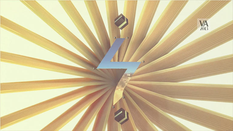 Opening title sequence for Visual Arabia 2013 conference by Juan Behrens, Carlos Engel and Bek Cero Treees.