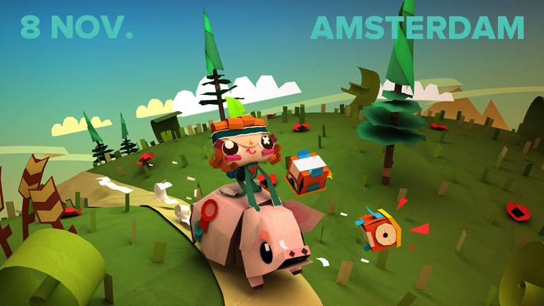 Rex Crowle presents Tearaway and other projects at Tearaway at Playgrounds vs Submarine Channel Amsterdam 2013