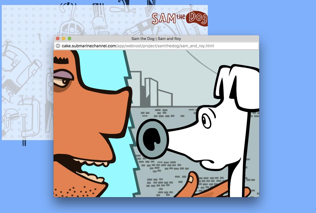 sam-the-dog-vintage-flash-animation-series