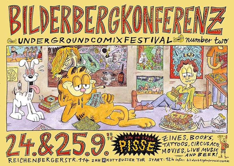 Best European Underground Comics: Bilderberg Conferenz