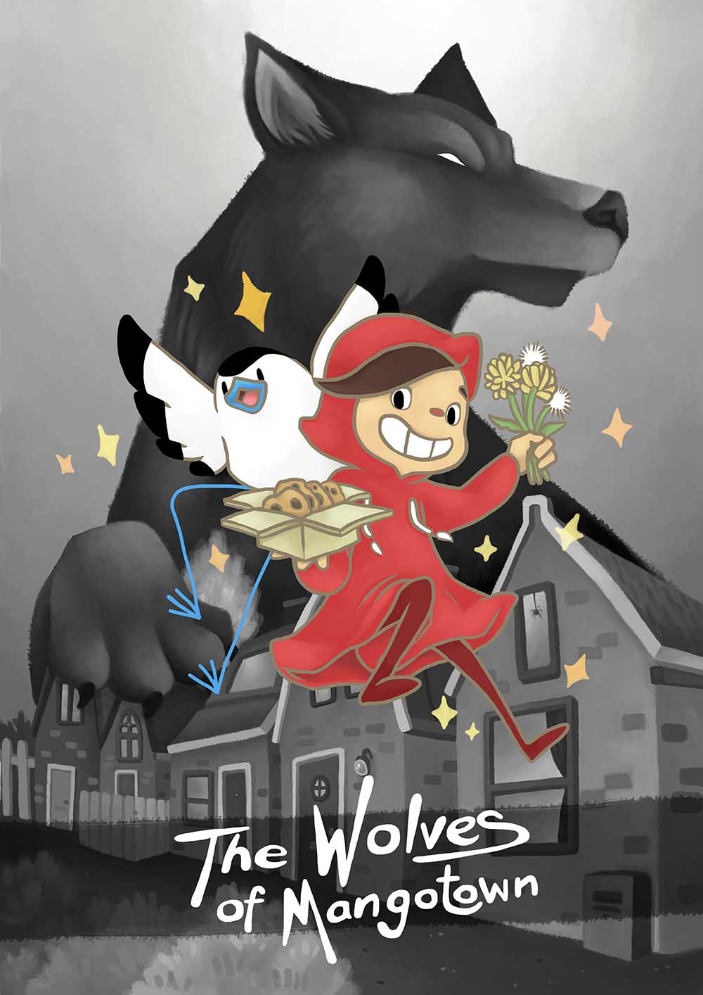 Valerie Chang Wolves of Mangotown animation poster 